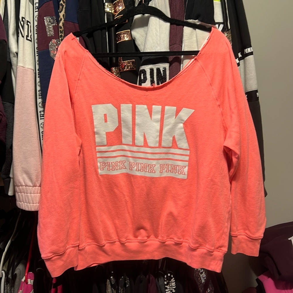 PINK off shoulder